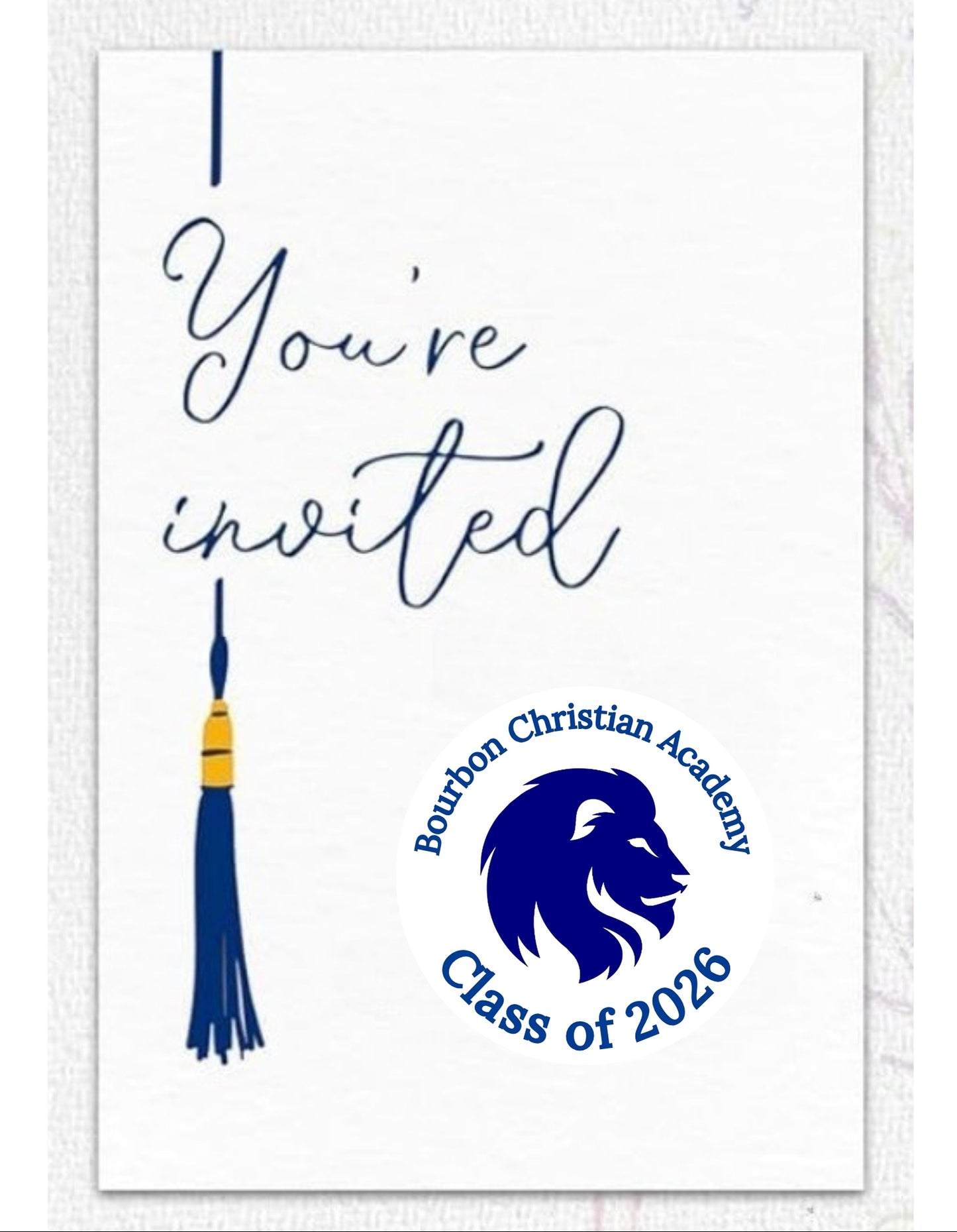 BCA Graduation Stickers, 2"