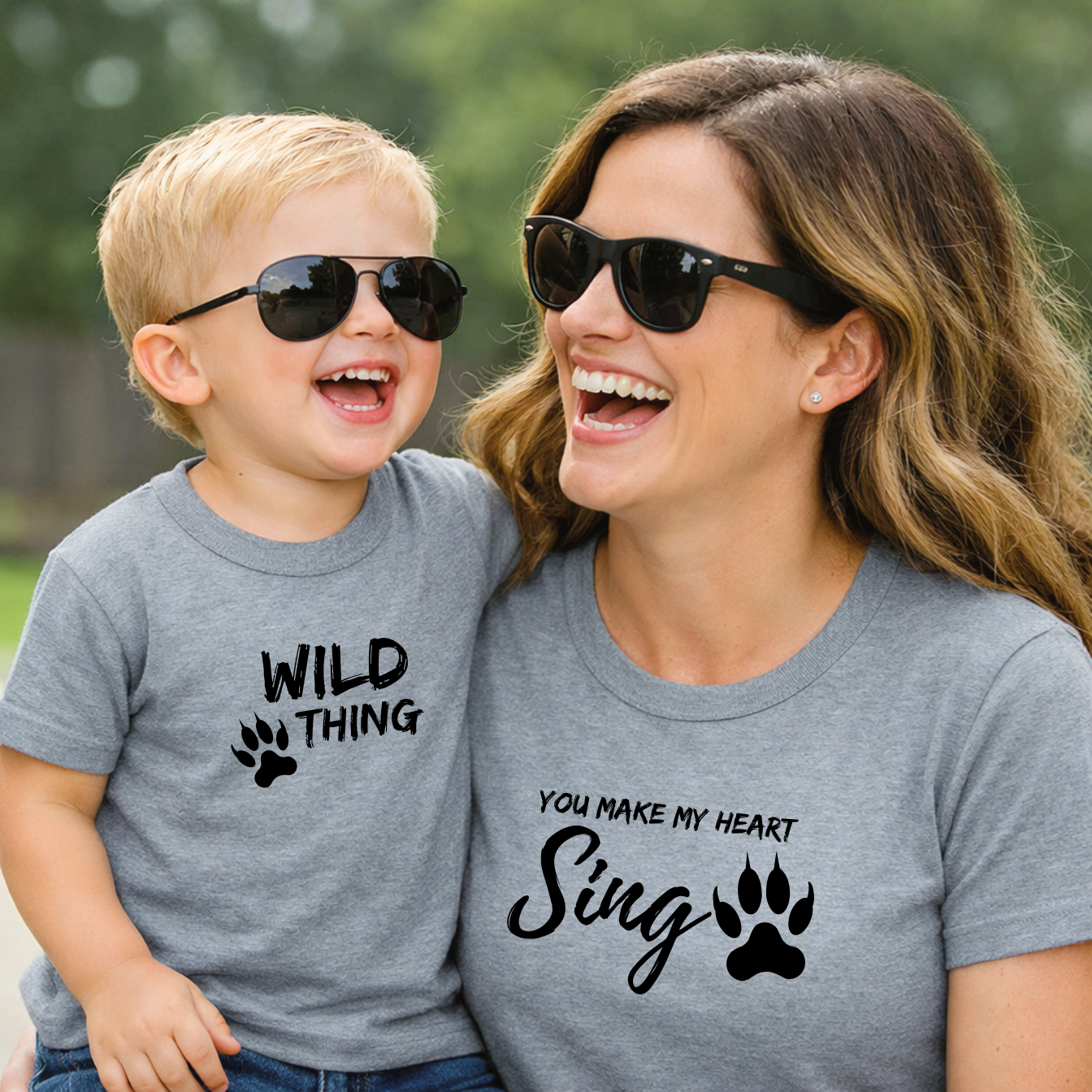 Wild Thing Matching Set - Toddler